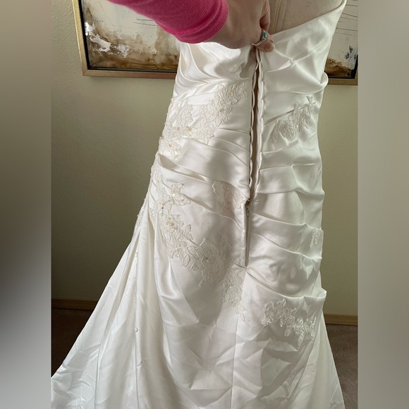 Symphony of Venus wedding gown dress ivory A-Line NWT ~ - Picture 4 of 13